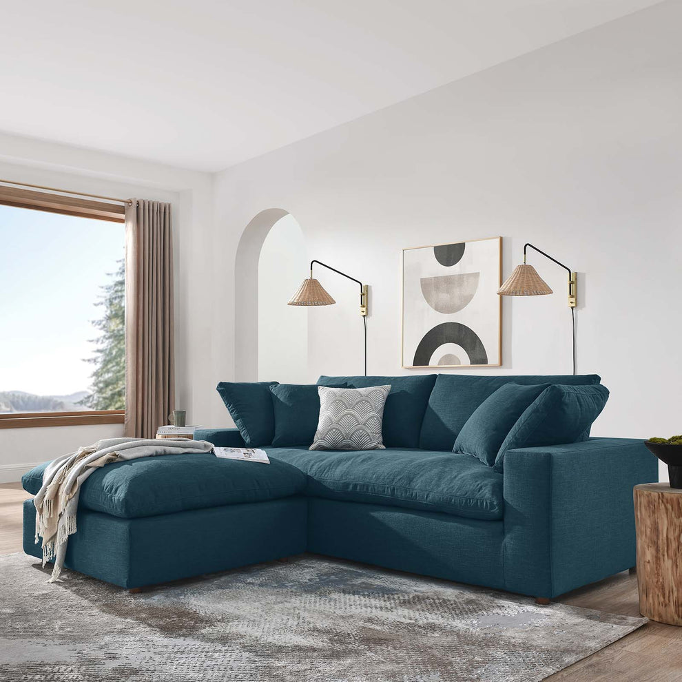 Commix Down Filled Overstuffed Sectional Sofa By Modway - EEI-6510 | Sectional | Modishstore - 1