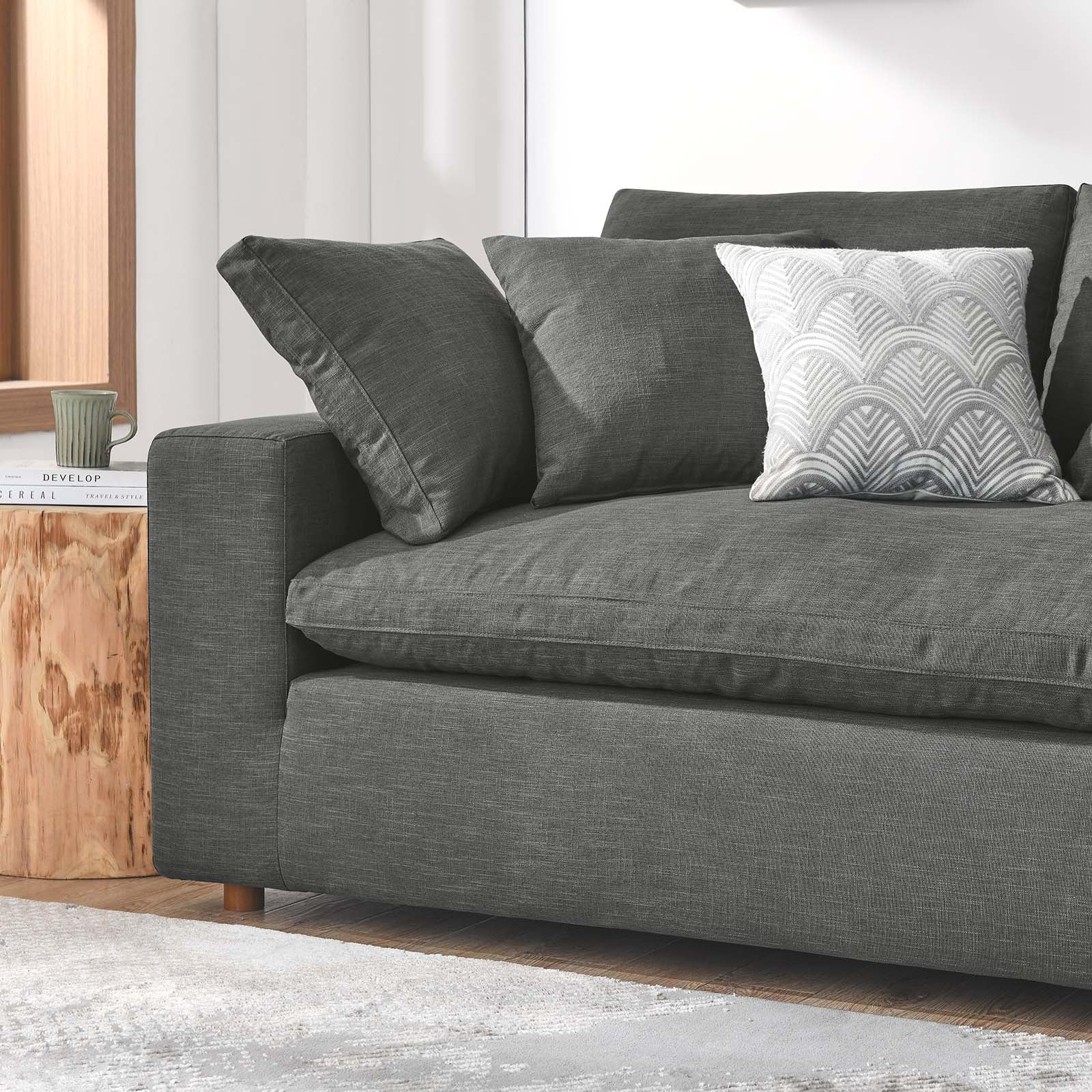 Commix Down Filled Overstuffed Sectional Sofa By Modway - EEI-6510 | Sectional | Modishstore - 40