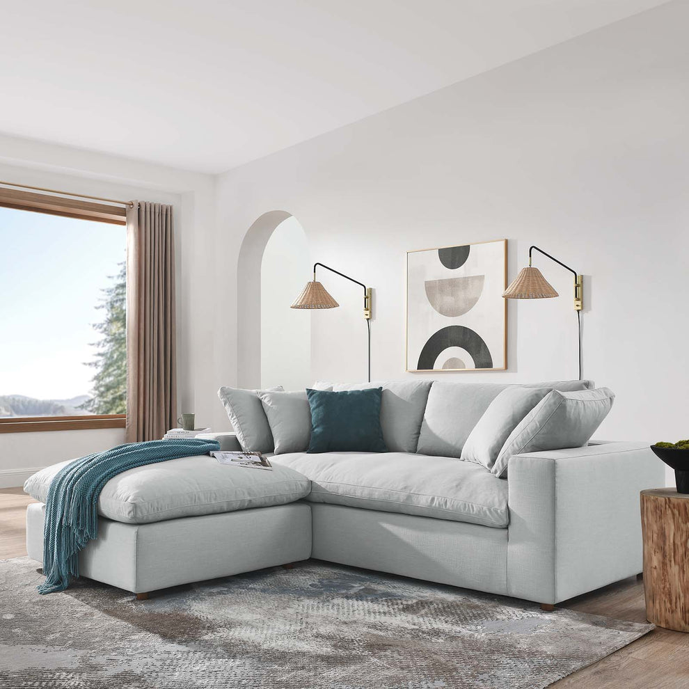 Commix Down Filled Overstuffed Sectional Sofa By Modway - EEI-6510 | Sectional | Modishstore - 57