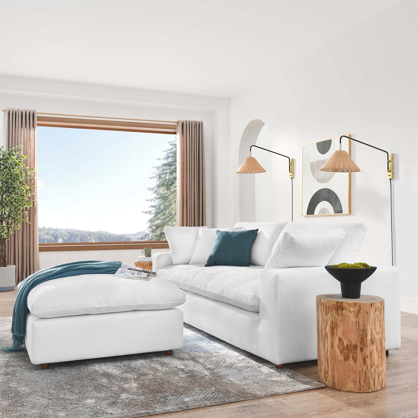 Commix Down Filled Overstuffed Sectional Sofa By Modway - EEI-6510 | Sectional | Modishstore - 83