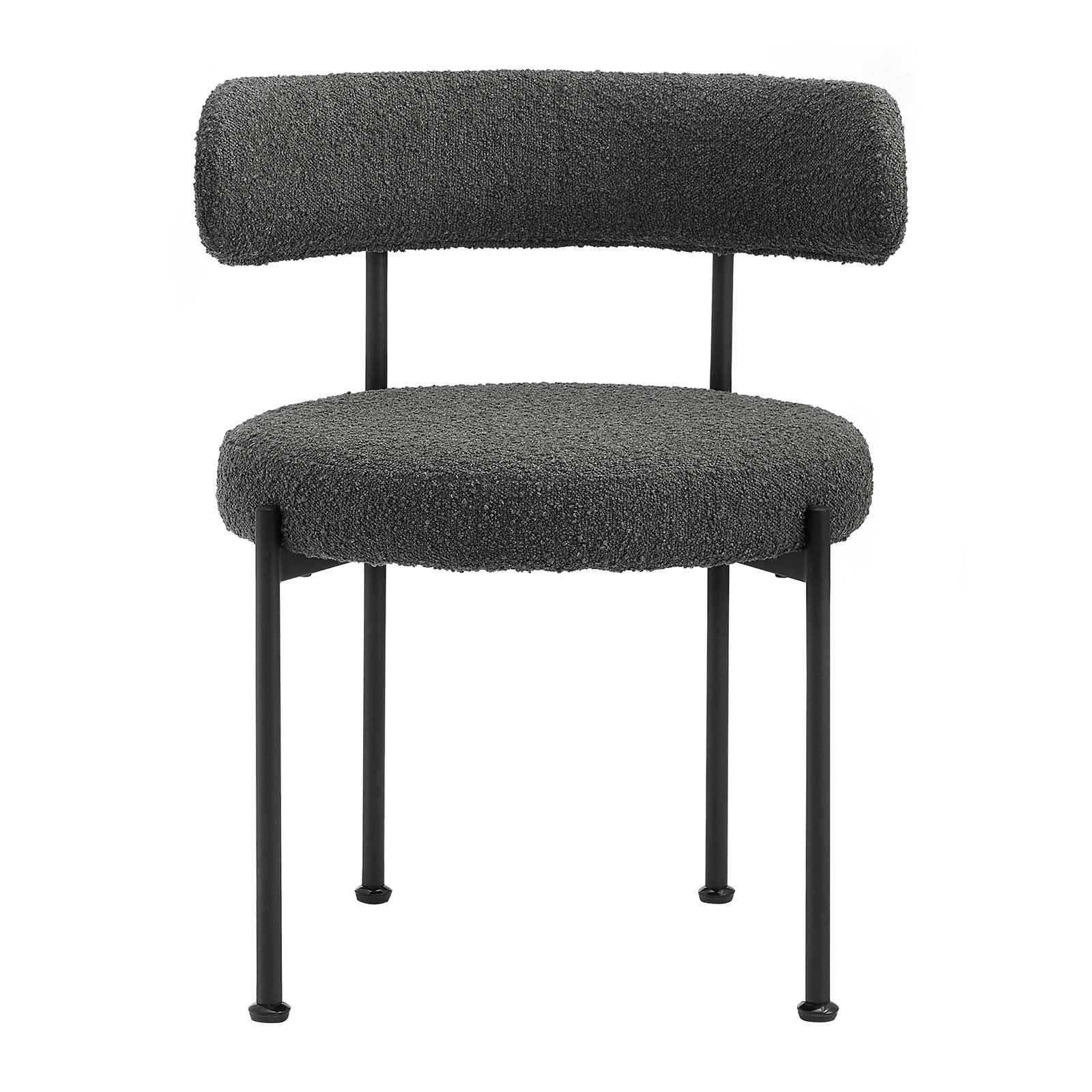 Albie Boucle Fabric Dining Chairs - Set of 2 By Modway - EEI-6516 | Dining Chairs | Modway - 4