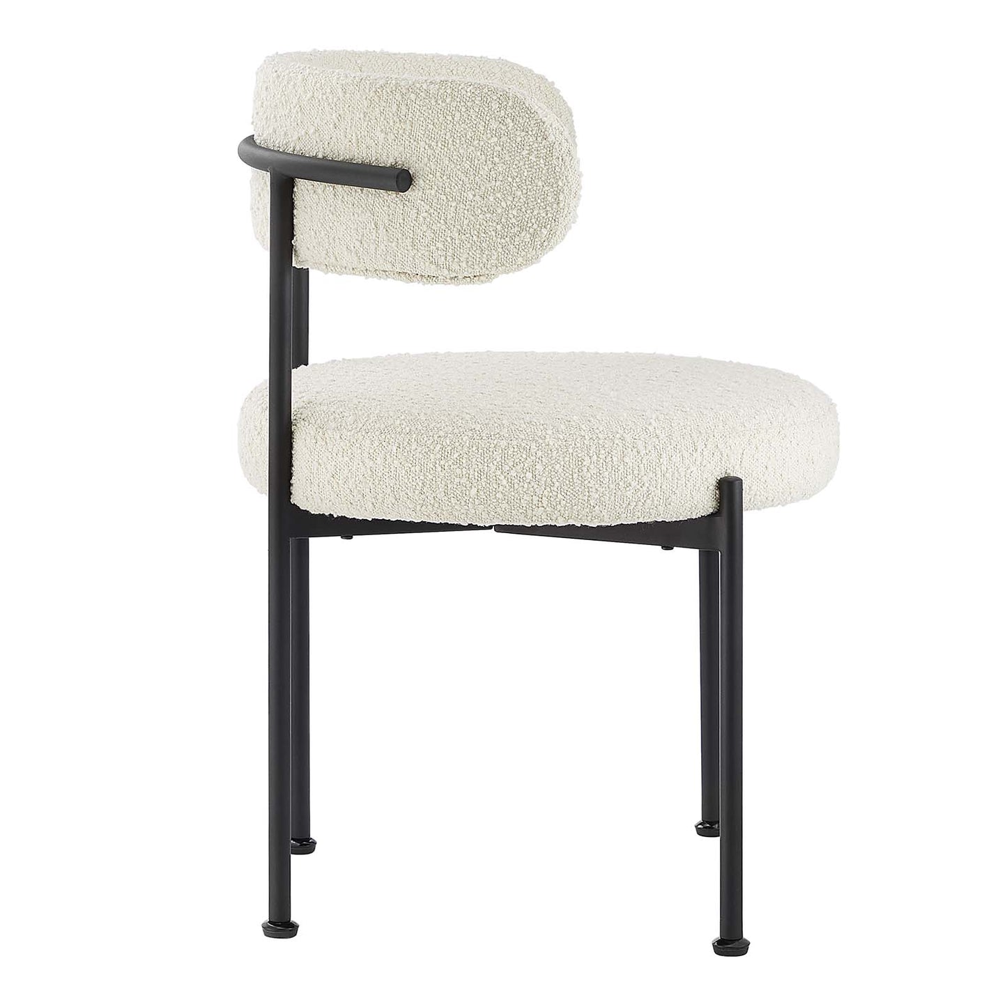 Albie Boucle Fabric Dining Chairs - Set of 2 By Modway - EEI-6516 | Dining Chairs | Modway - 10