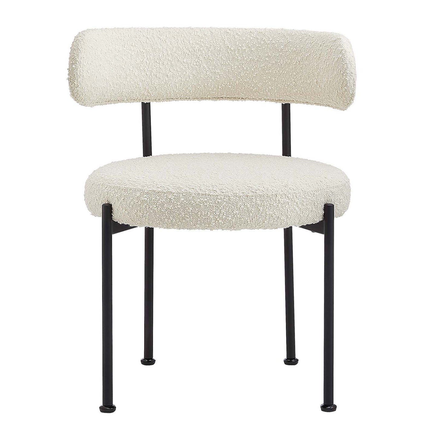 Albie Boucle Fabric Dining Chairs - Set of 2 By Modway - EEI-6516 | Dining Chairs | Modway - 12