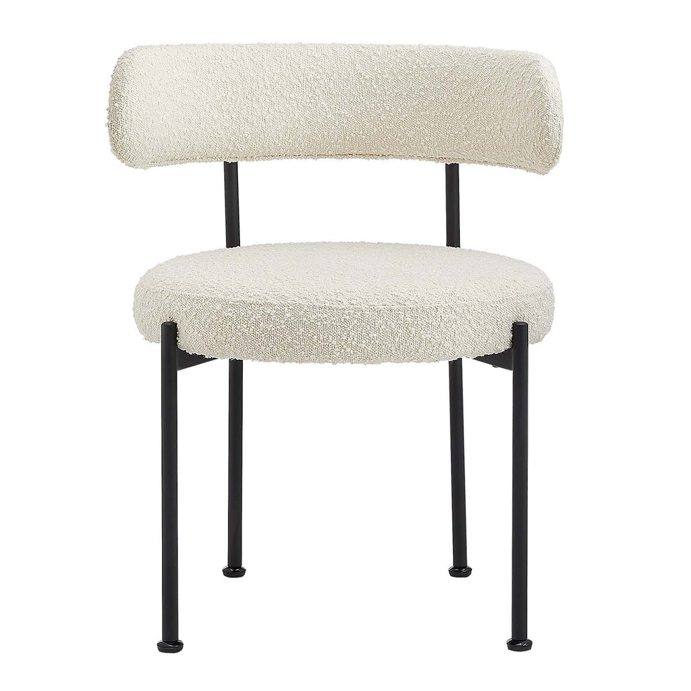 Albie Boucle Fabric Dining Chairs - Set of 2 By Modway - EEI-6516 | Dining Chairs | Modishstore - 12