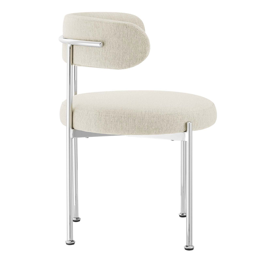 Albie Fabric Dining Chairs - Set of 2 By Modway - EEI-6517 | Dining Chairs | Modishstore - 2