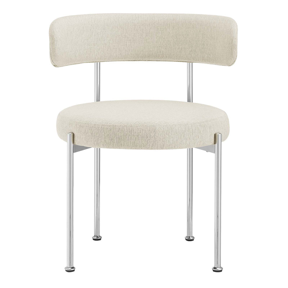 Albie Fabric Dining Chairs - Set of 2 By Modway - EEI-6517 | Dining Chairs | Modishstore - 4
