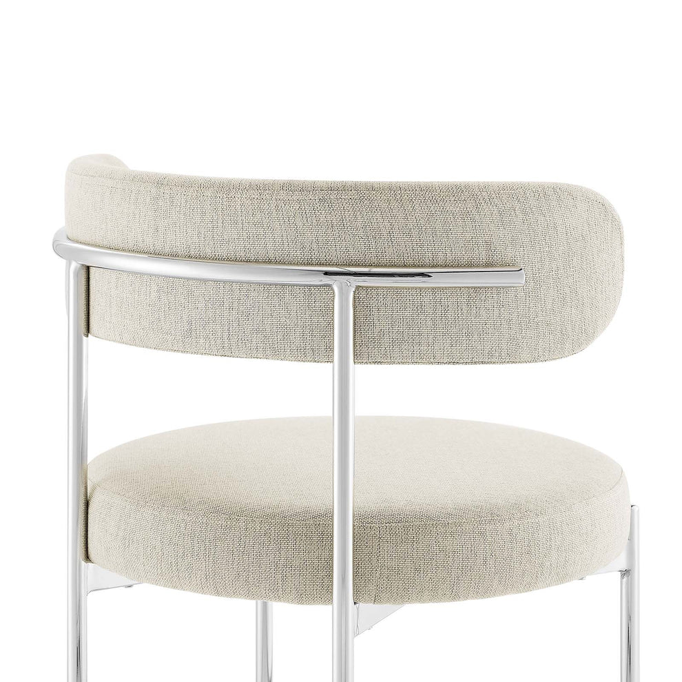 Albie Fabric Dining Chairs - Set of 2 By Modway - EEI-6517 | Dining Chairs | Modishstore - 5