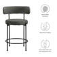 Albie Boucle Fabric Counter Stools - Set of 2 By Modway - EEI-6518 | Counter Stools | Modishstore - 6