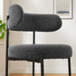 Albie Boucle Fabric Counter Stools - Set of 2 By Modway - EEI-6518 | Counter Stools | Modishstore - 8