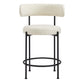Albie Boucle Fabric Counter Stools - Set of 2 By Modway - EEI-6518 | Counter Stools | Modishstore - 12
