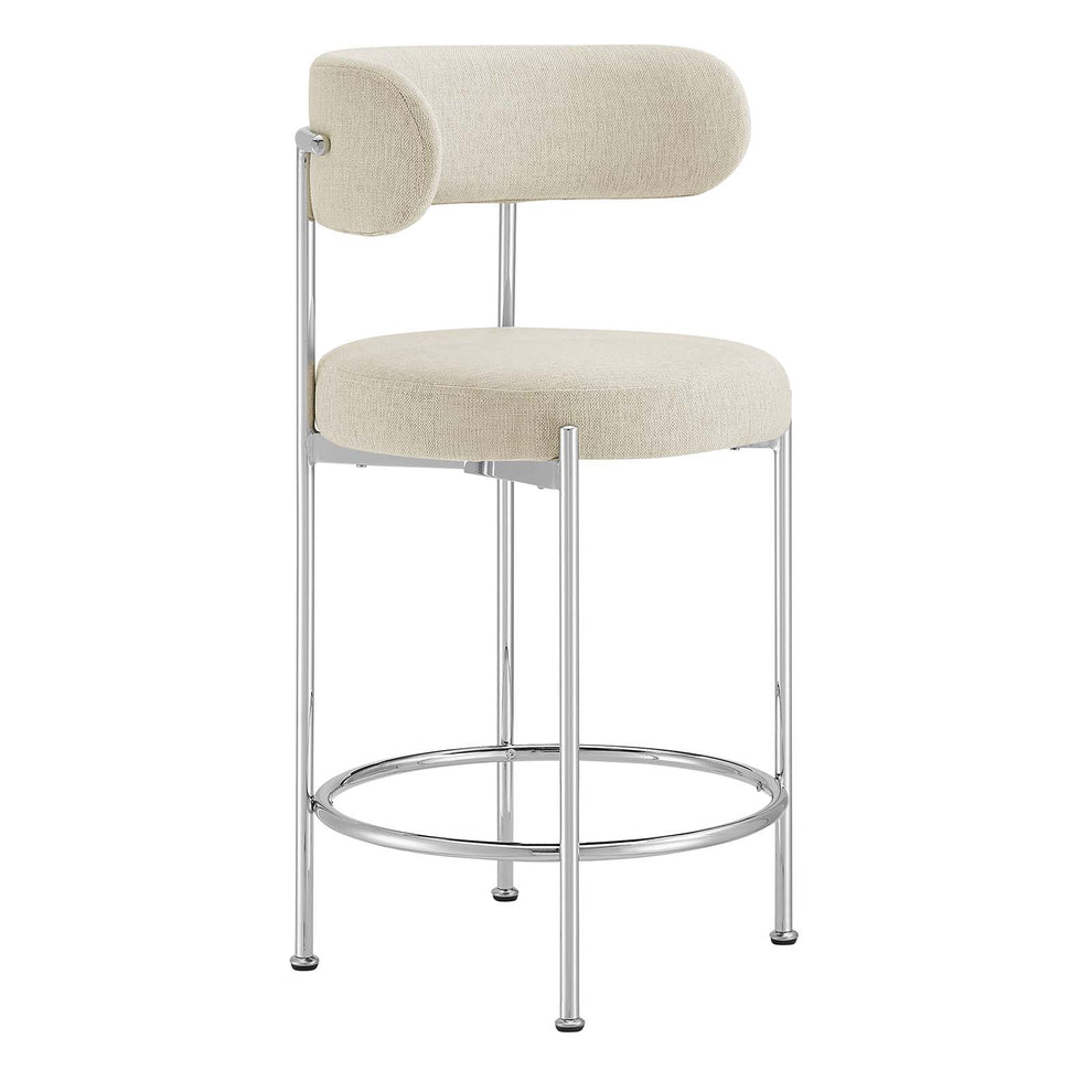 Albie Fabric Counter Stools - Set of 2 By Modway - EEI-6519 | Counter Stools | Modishstore - 1