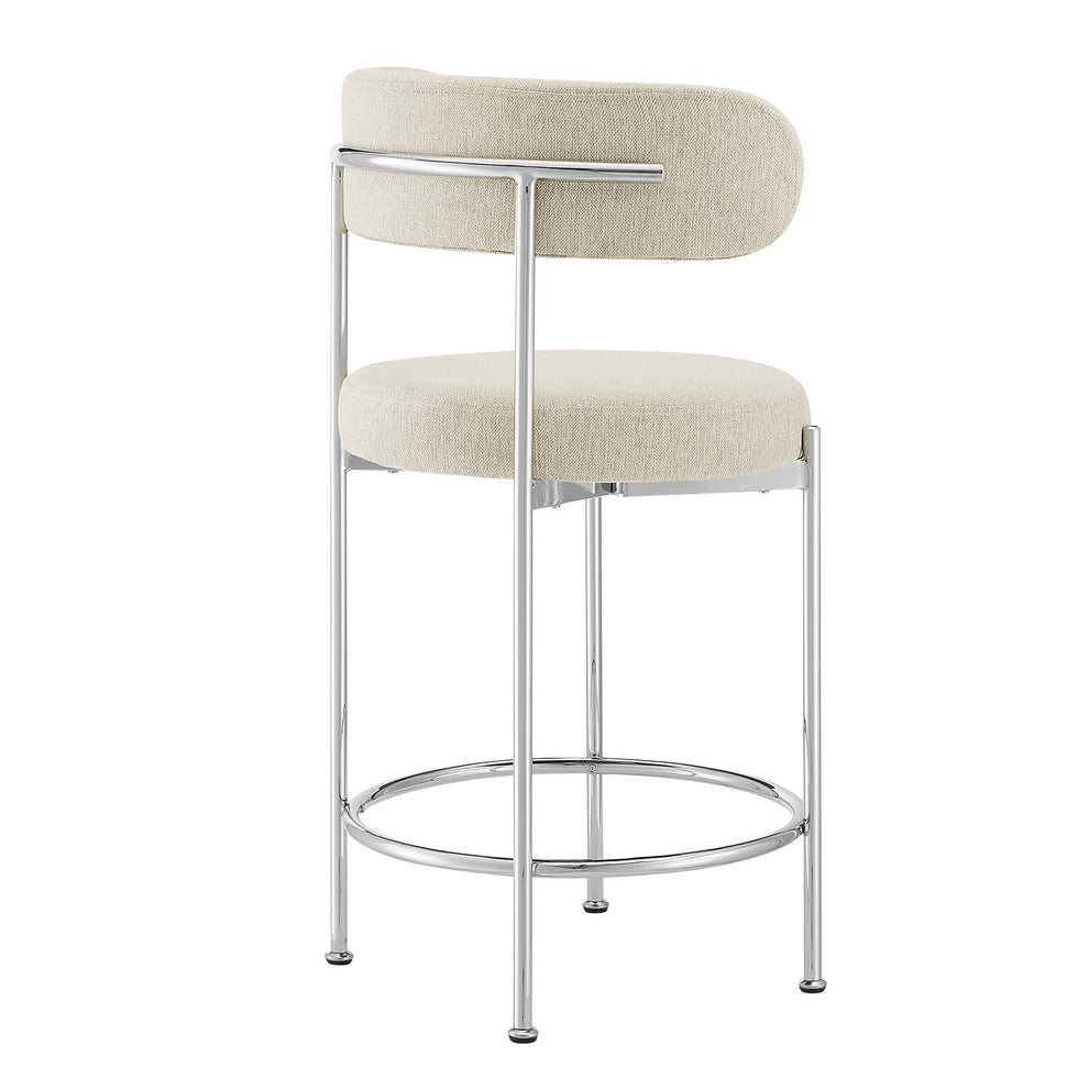 Albie Fabric Counter Stools - Set of 2 By Modway - EEI-6519 | Counter Stools | Modishstore - 3