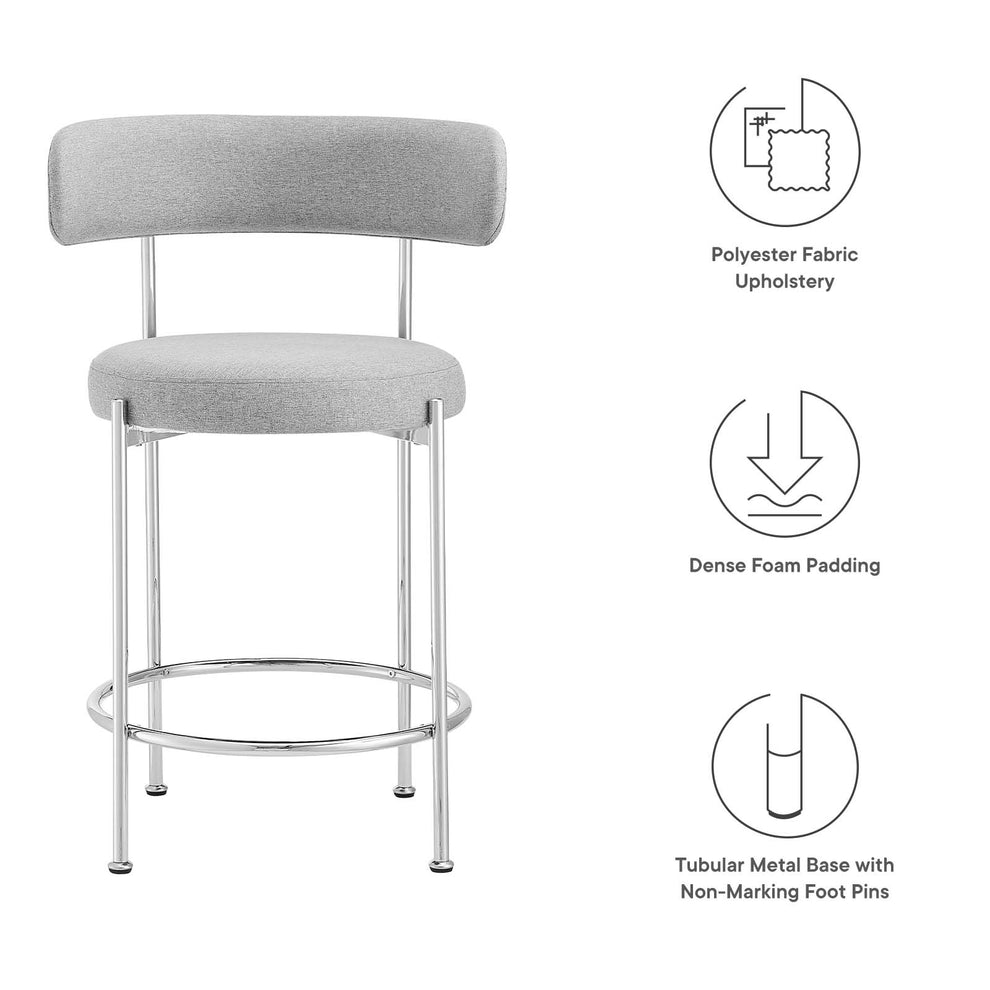 Albie Fabric Counter Stools - Set of 2 By Modway - EEI-6519 | Counter Stools | Modishstore - 14
