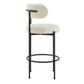 Albie Boucle Fabric Bar Stools - Set of 2 By Modway - EEI-6520 | Bar Stools | Modway - 10