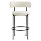 Albie Boucle Fabric Bar Stools - Set of 2 By Modway - EEI-6520 | Bar Stools | Modishstore - 12