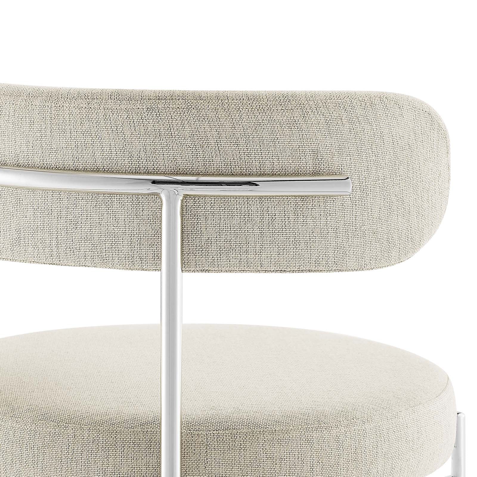 Albie Fabric Bar Stools - Set of 2 By Modway - EEI-6521 | Bar Stools | Modishstore - 5