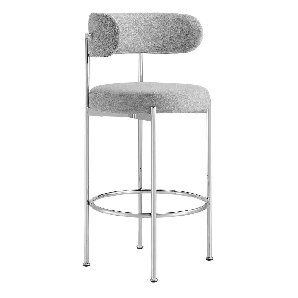 Albie Fabric Bar Stools - Set of 2 By Modway - EEI-6521 | Bar Stools | Modishstore - 9