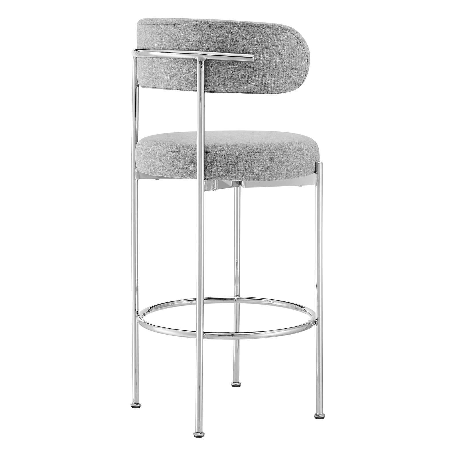 Albie Fabric Bar Stools - Set of 2 By Modway - EEI-6521 | Bar Stools | Modishstore - 11