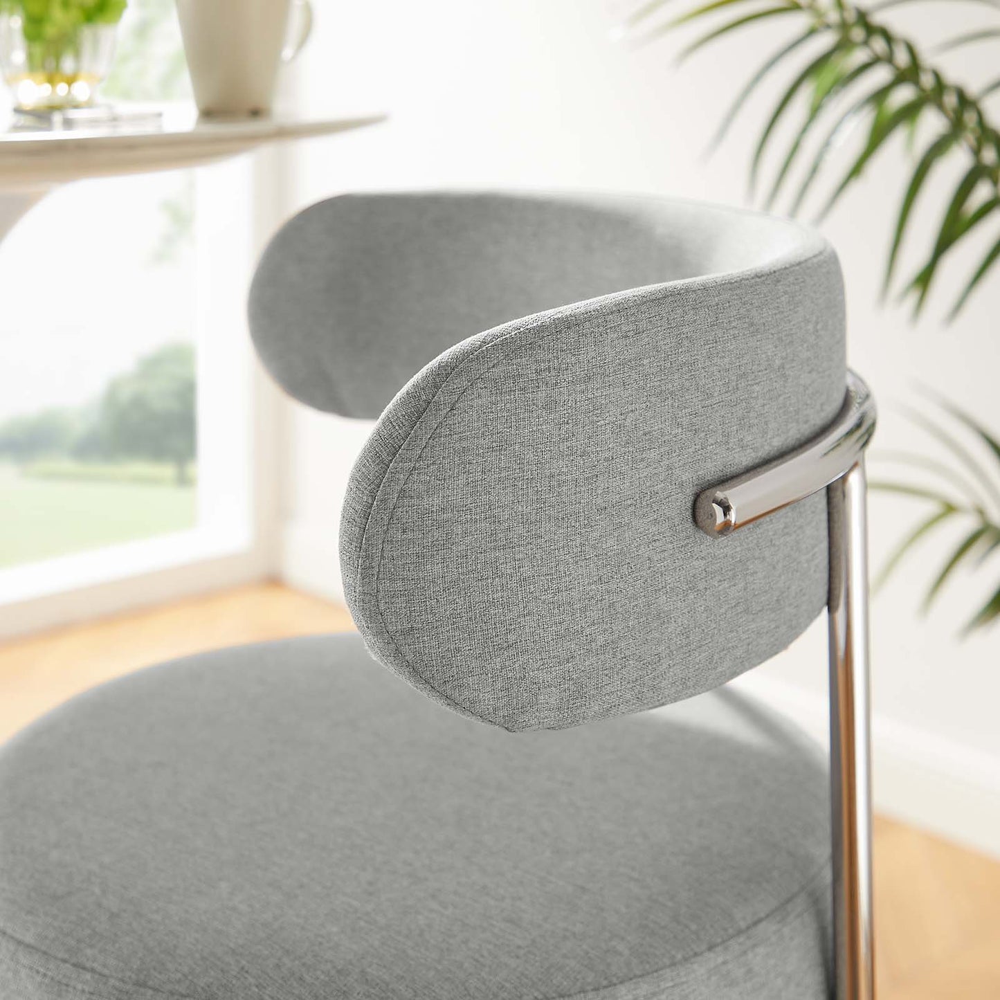 Albie Fabric Bar Stools - Set of 2 By Modway - EEI-6521 | Bar Stools | Modishstore - 16