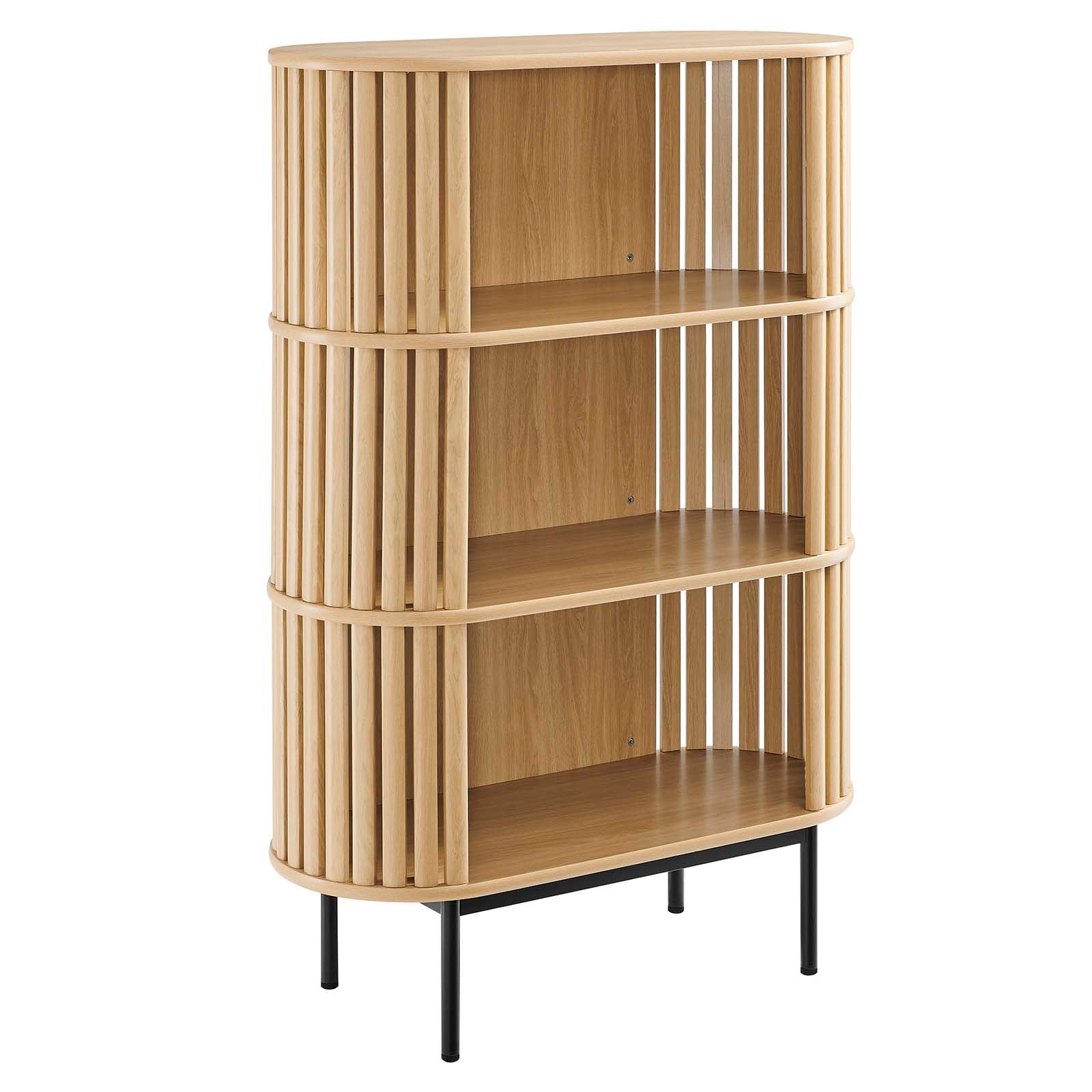 Fortitude Three Tier Display Cabinet By Modway - EEI-6524 | Cabinets | Modishstore - 1