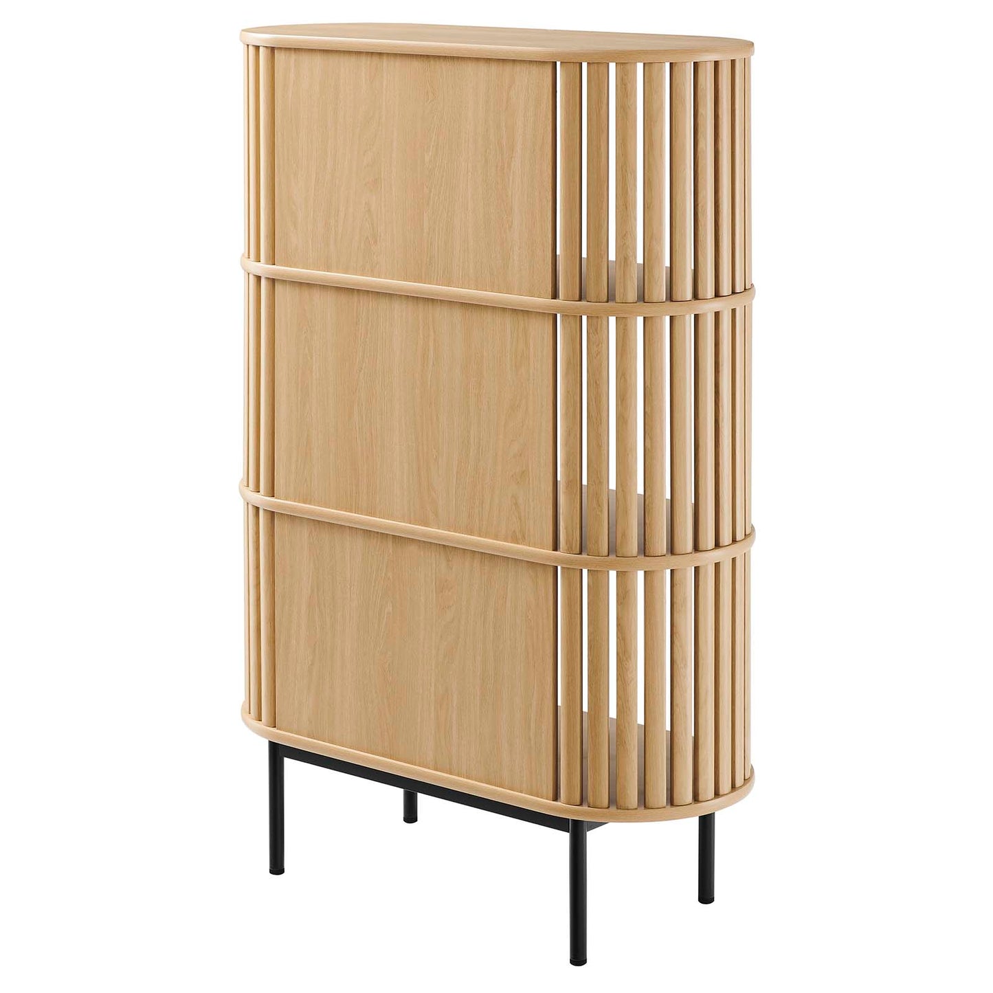 Fortitude Three Tier Display Cabinet By Modway - EEI-6524 | Cabinets | Modishstore - 4