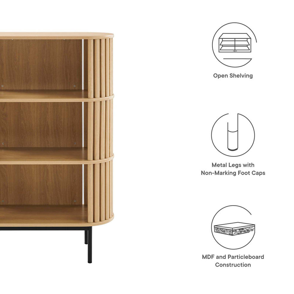 Fortitude Three Tier Display Cabinet By Modway - EEI-6524 | Cabinets | Modishstore - 7
