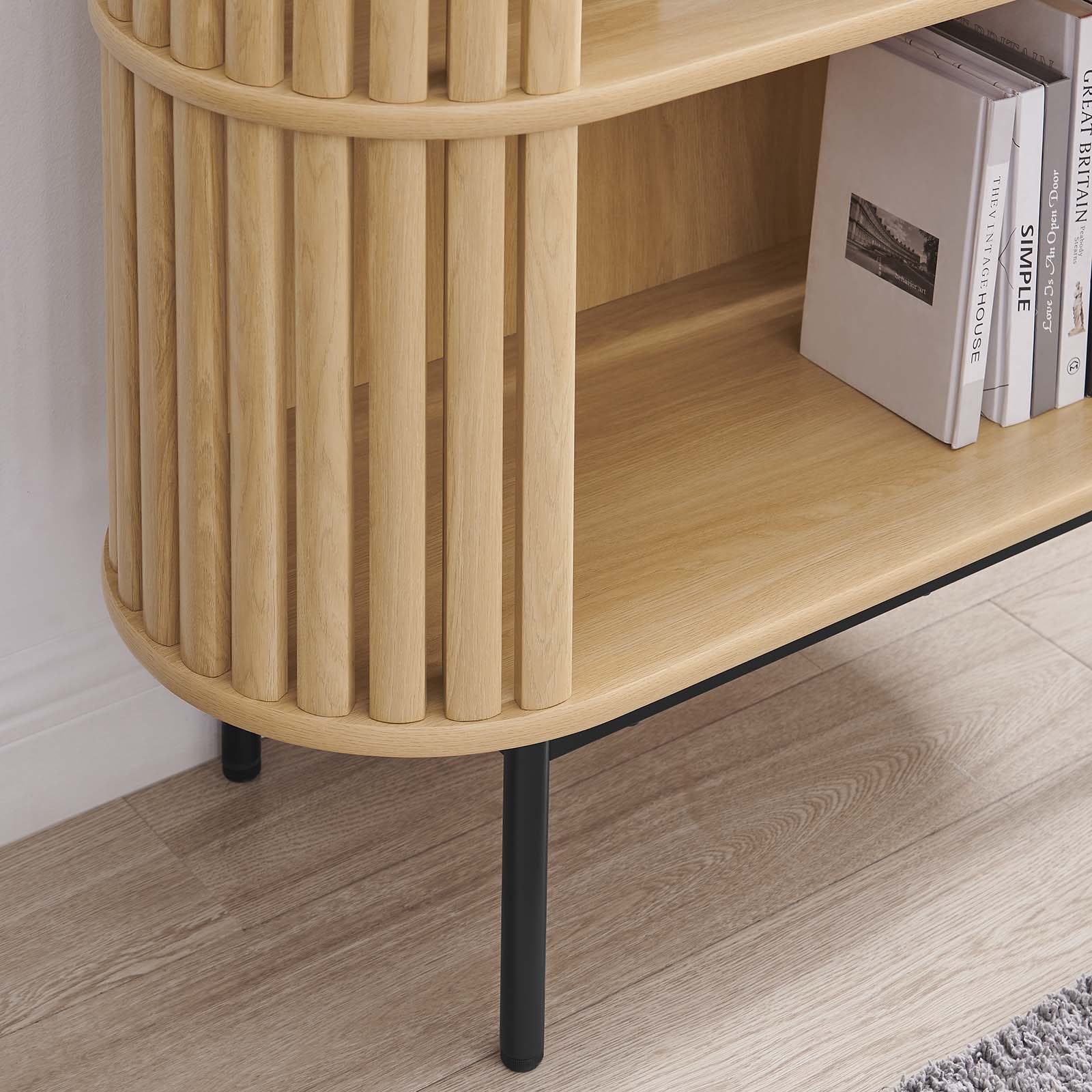 Fortitude Three Tier Display Cabinet By Modway - EEI-6524 | Cabinets | Modishstore - 2