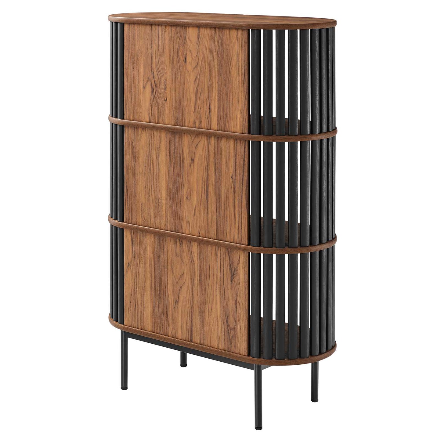 Fortitude Three Tier Display Cabinet By Modway - EEI-6524 | Cabinets | Modishstore - 12