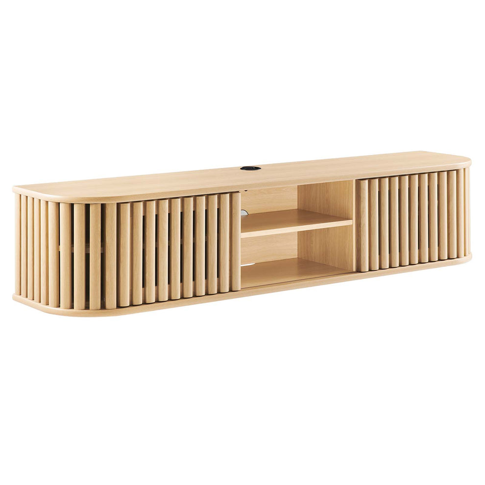 Fortitude 63" Wall-Mounted TV Stand By Modway - EEI-6528 | TV Stands | Modishstore - 2