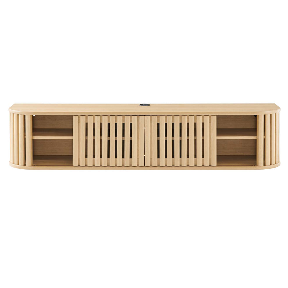 Fortitude 63" Wall-Mounted TV Stand By Modway - EEI-6528 | TV Stands | Modishstore - 6
