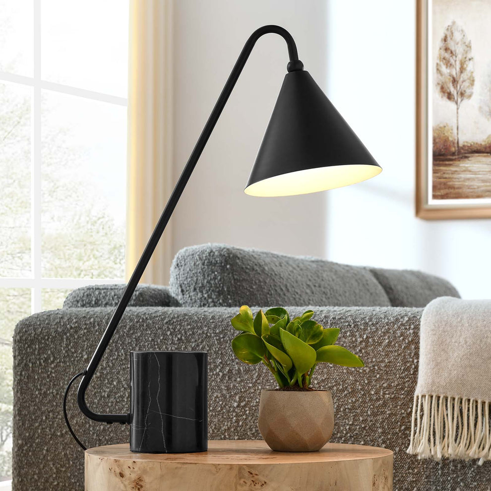 Ayla Marble Base Table Lamp By Modway - EEI-6530 | Table Lamps | Modishstore - 1