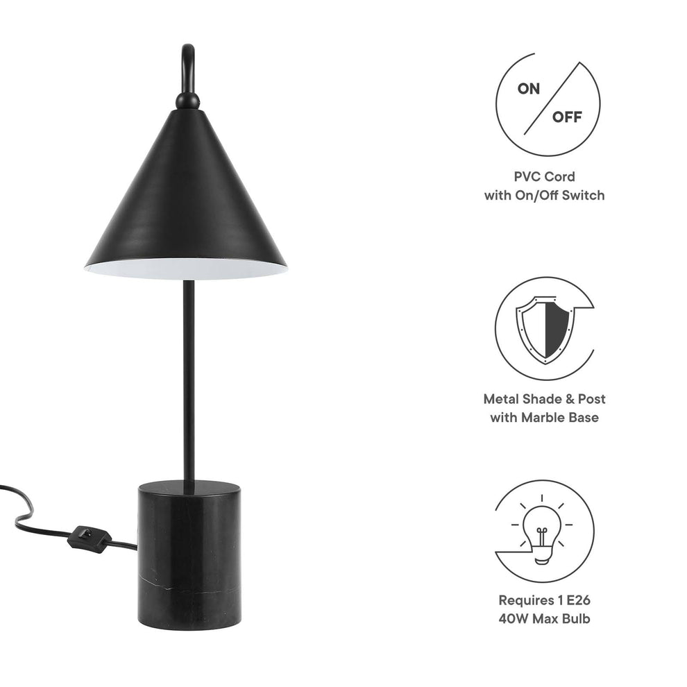 Ayla Marble Base Table Lamp By Modway - EEI-6530 | Table Lamps | Modishstore - 8
