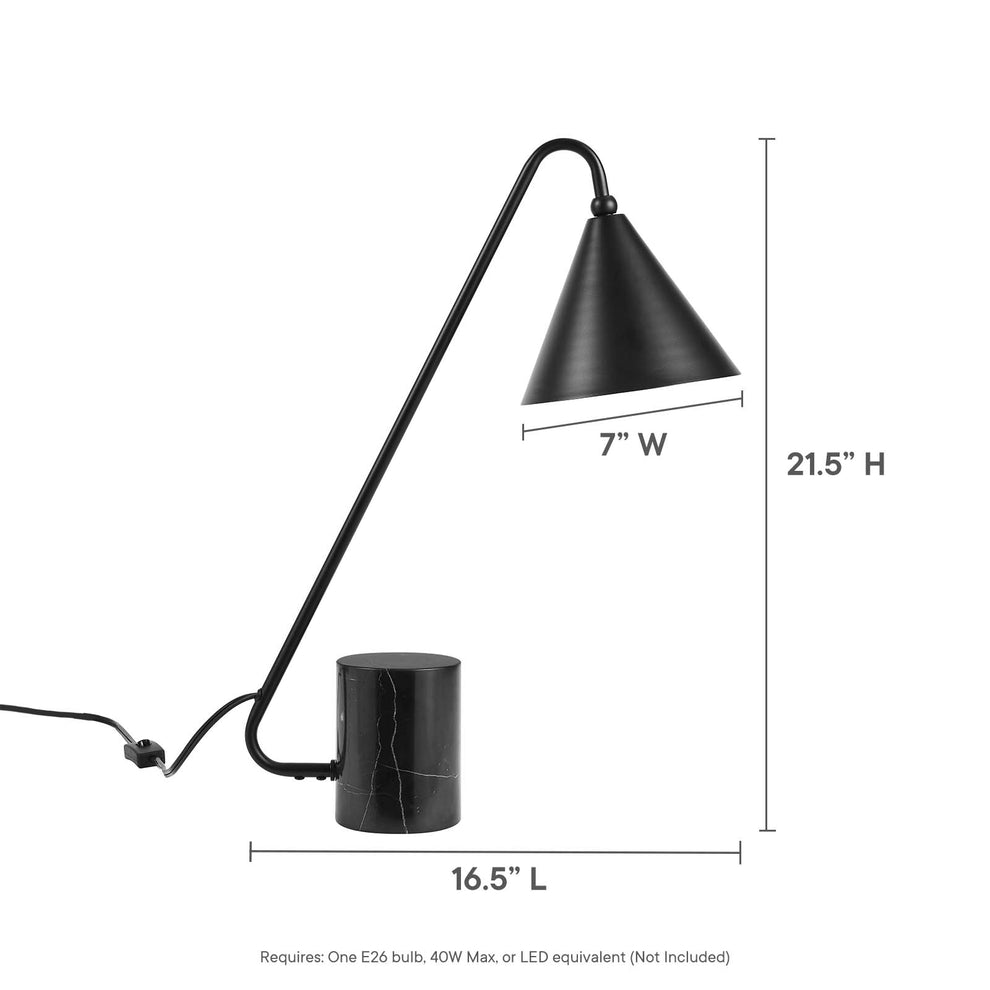 Ayla Marble Base Table Lamp By Modway - EEI-6530 | Table Lamps | Modishstore - 9