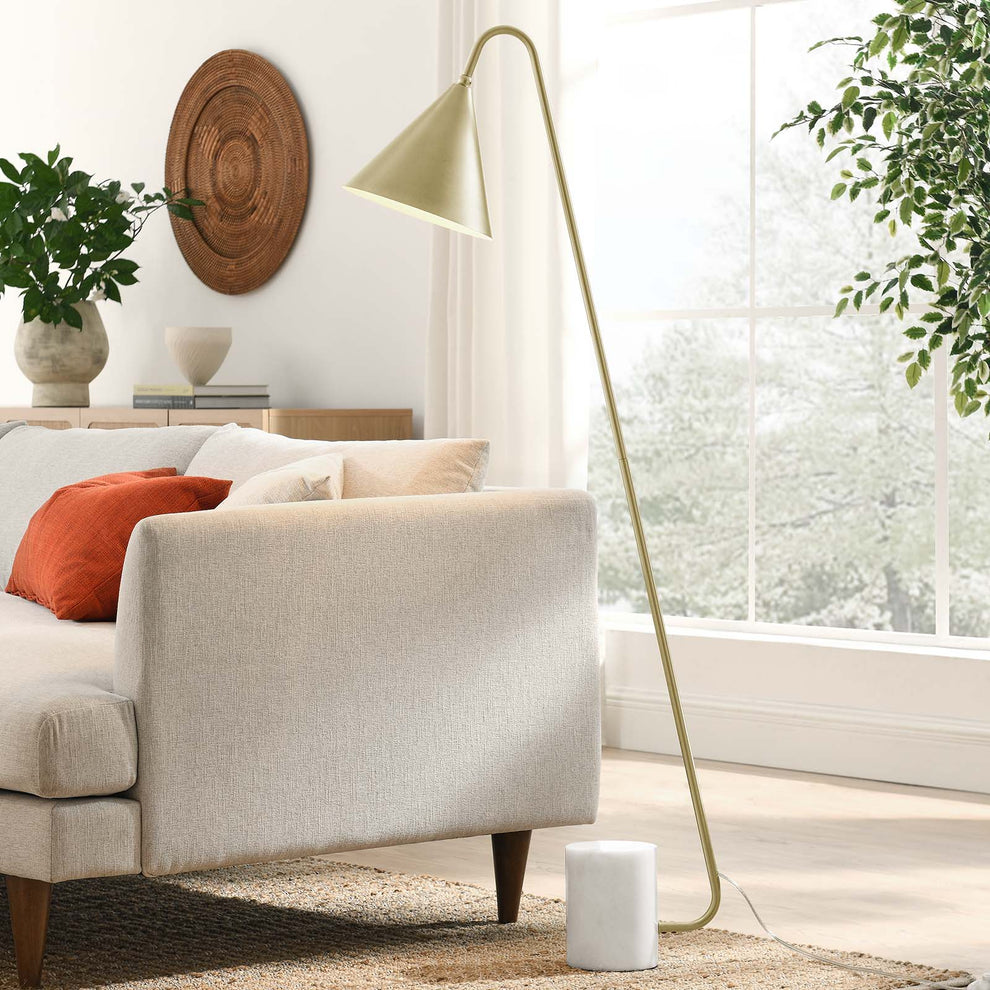 Ayla Marble Base Floor Lamp By Modway - EEI-6531 | Floor Lamps | Modishstore - 18