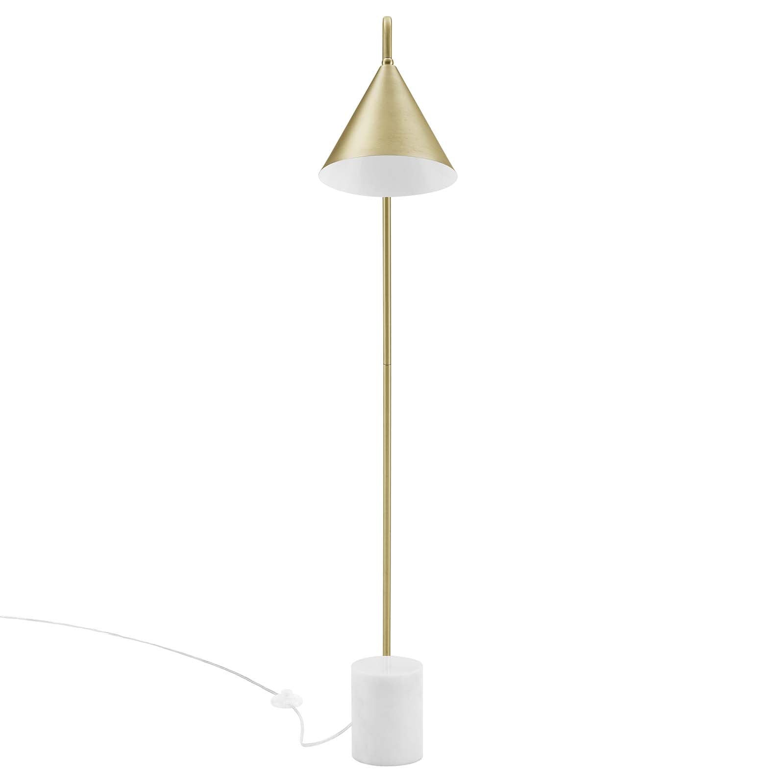 Ayla Marble Base Floor Lamp By Modway - EEI-6531 | Floor Lamps | Modishstore - 12