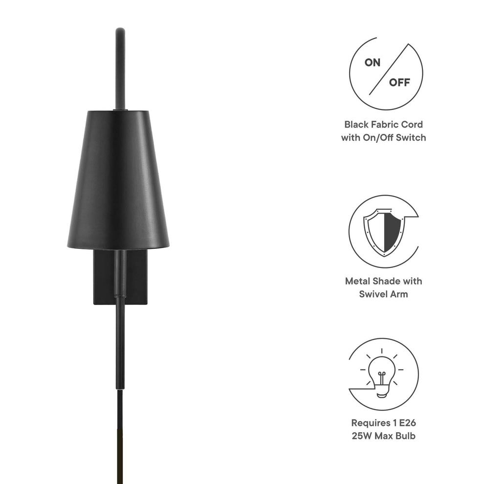 Faye Metal Wall Sconce By Modway - EEI-6532 | Sconces | Modishstore - 8