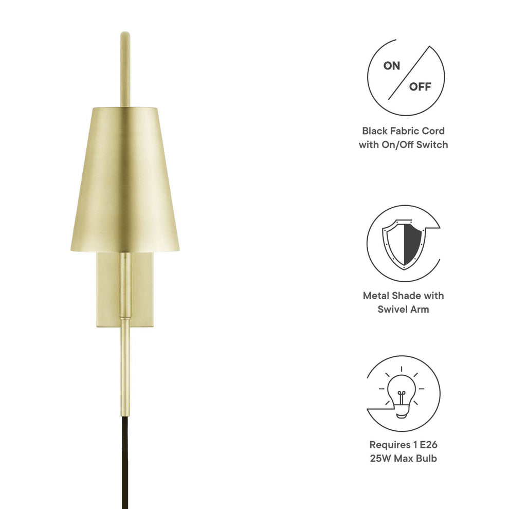 Faye Metal Wall Sconce By Modway - EEI-6532 | Sconces | Modishstore - 16