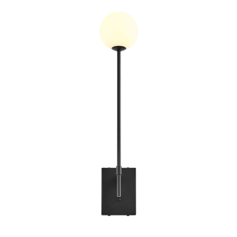 Riva White Globe Wall Sconce By Modway - EEI-6533 | Sconces | Modishstore - 4