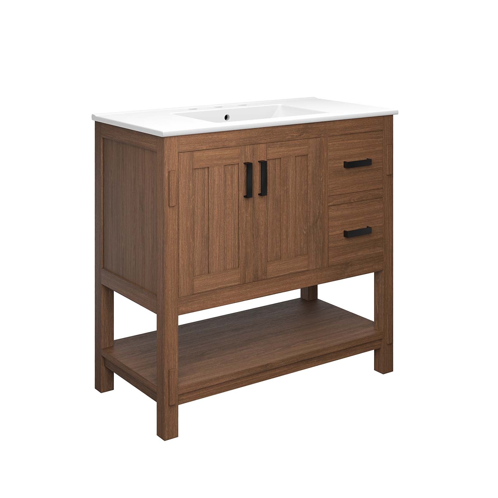 Ashlyn 36” Wood Bathroom Vanity By Modway - EEI-6535 | Bathroom Accessories | Modway - 11