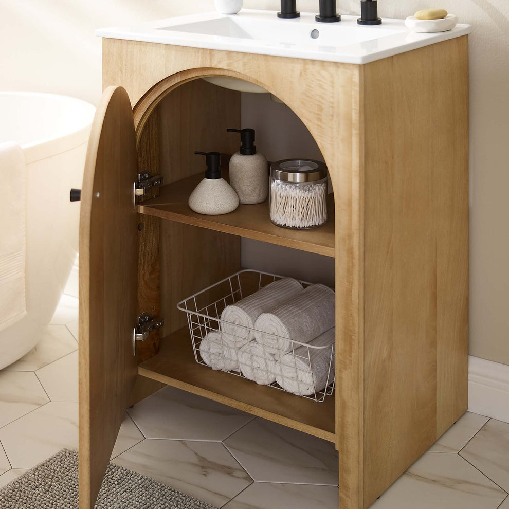 Appia 24" Bathroom Vanity Cabinet (Sink Basin Not Included) By Modway - EEI-6539 | Bathroom Accessories | Modishstore - 3