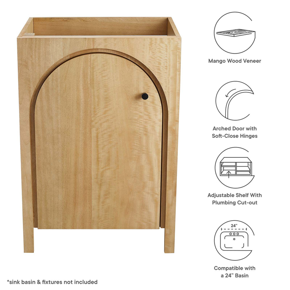 Appia 24" Bathroom Vanity Cabinet (Sink Basin Not Included) By Modway - EEI-6539 | Bathroom Accessories | Modishstore - 10