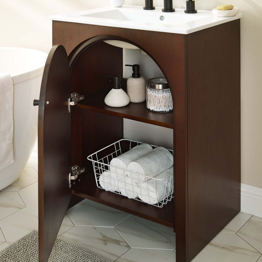 Appia 24" Bathroom Vanity Cabinet (Sink Basin Not Included) By Modway - EEI-6539 | Bathroom Accessories | Modishstore - 12
