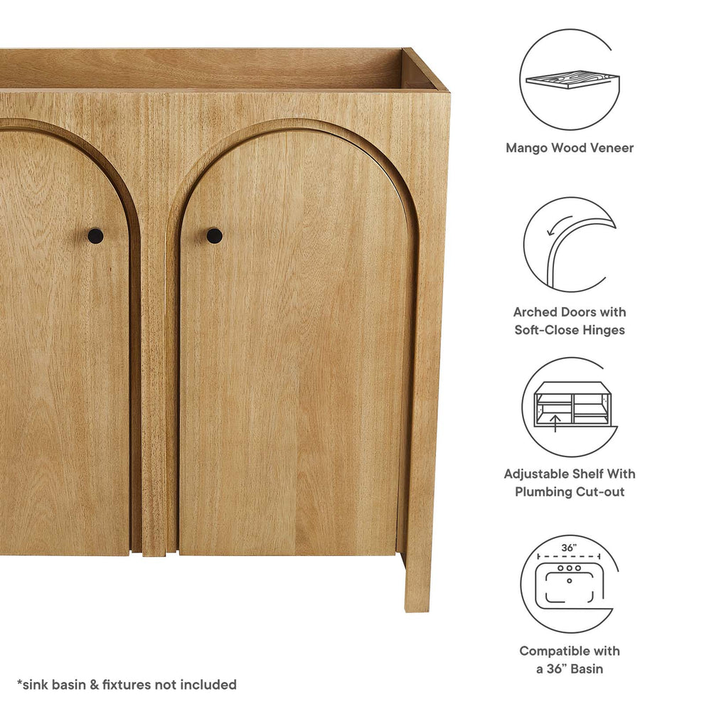 Appia 36" Bathroom Vanity Cabinet (Sink Basin Not Included) By Modway - EEI-6540 | Bathroom Accessories | Modishstore - 10