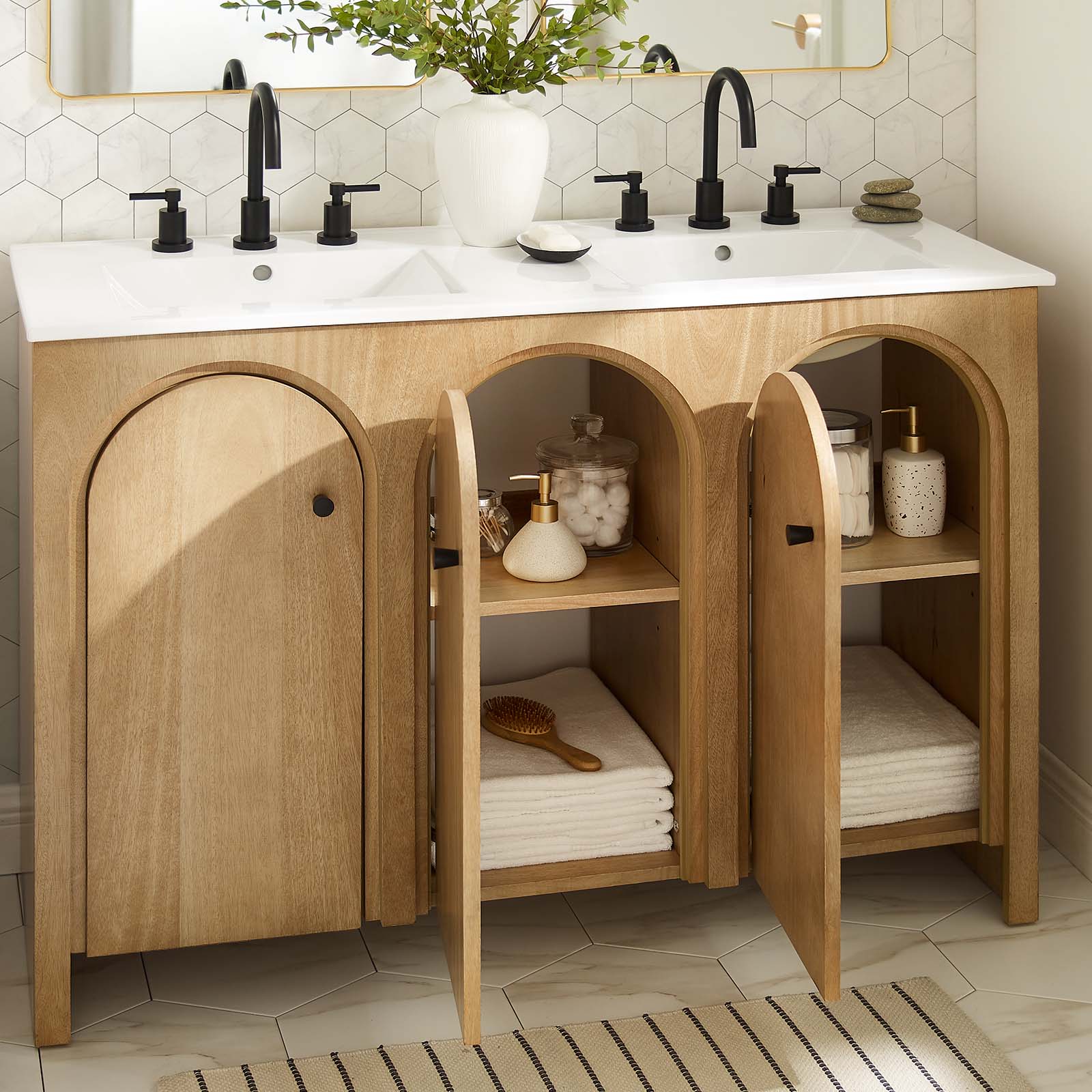 Appia 48" Bathroom Vanity Cabinet (Sink Basin Not Included) By Modway - EEI-6541 | Bathroom Accessories | Modishstore - 3