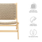 Saoirse Woven Rope Wood Accent Lounge Chair By Modway - EEI-6543 | Dining Chairs | Modway - 14