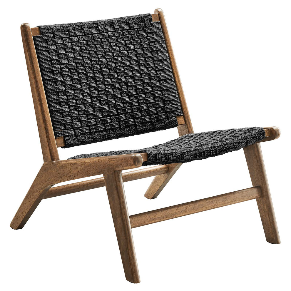 Saoirse Woven Rope Wood Accent Lounge Chair By Modway - EEI-6543 | Dining Chairs | Modishstore - 17