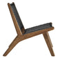 Saoirse Woven Rope Wood Accent Lounge Chair By Modway - EEI-6543 | Dining Chairs | Modway - 18