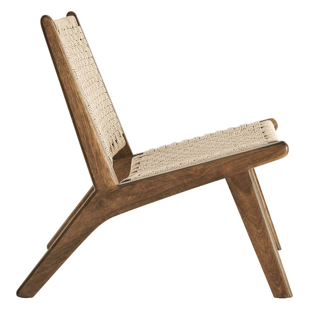 Saoirse Woven Rope Wood Accent Lounge Chair By Modway - EEI-6543 | Dining Chairs | Modishstore - 26