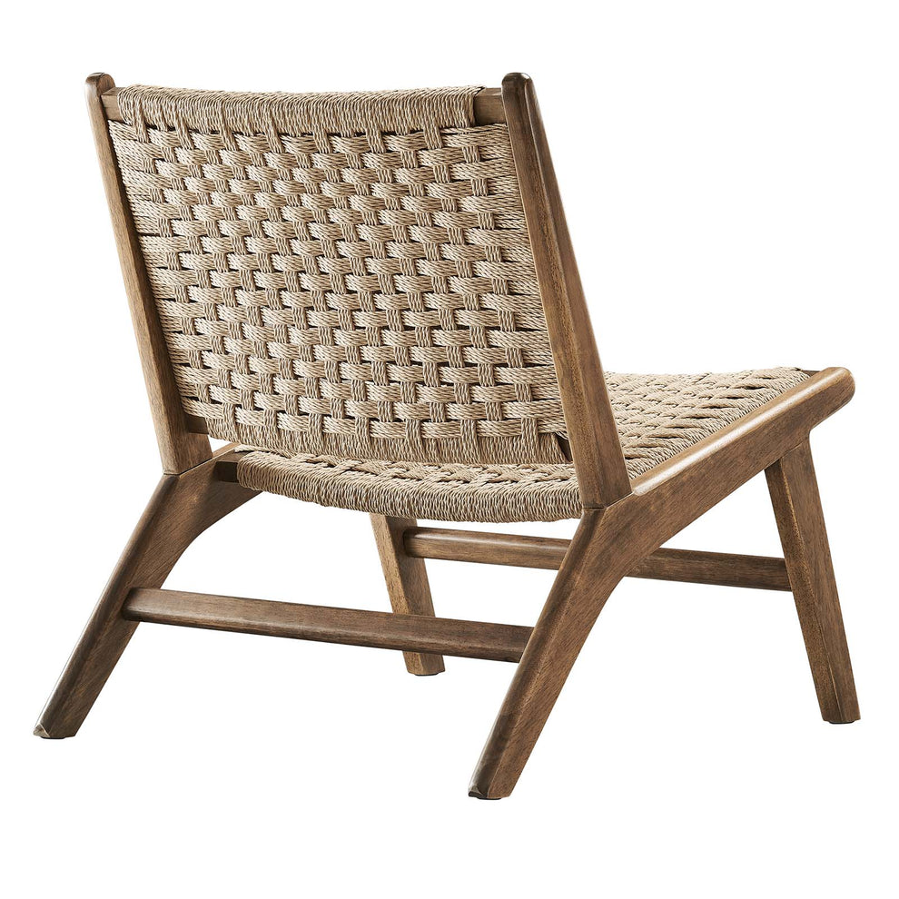Saoirse Woven Rope Wood Accent Lounge Chair By Modway - EEI-6543 | Dining Chairs | Modishstore - 27