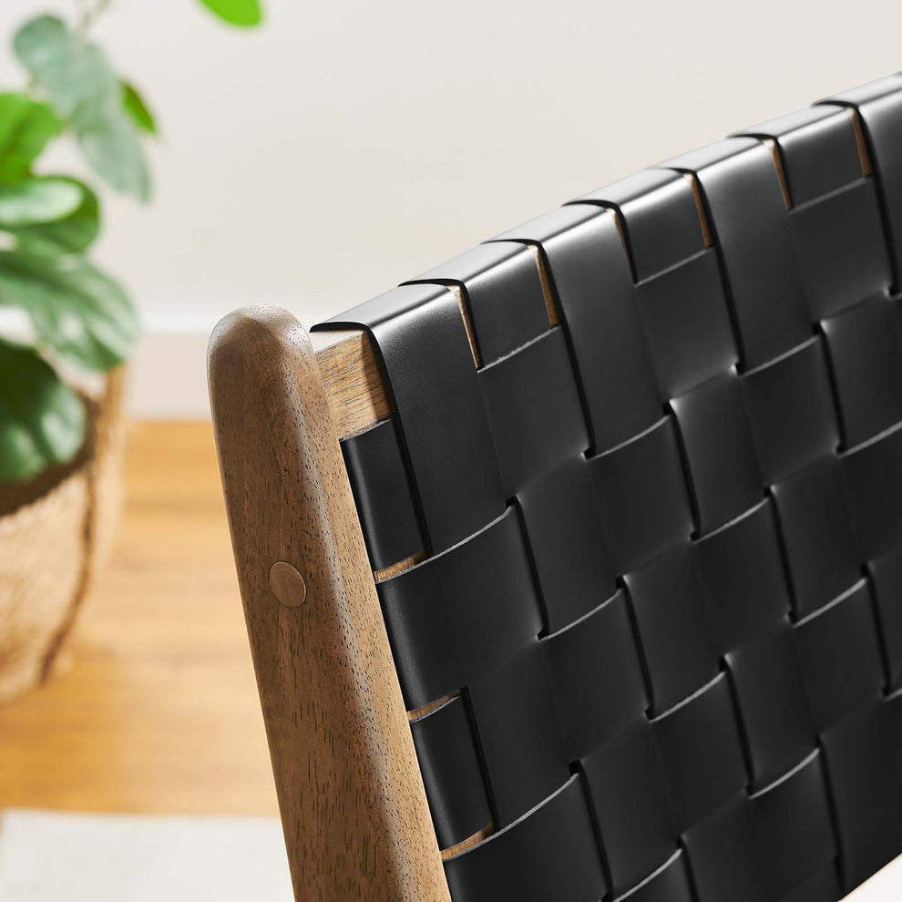 Saoirse Faux Leather Wood Dining Side Chair - Set of 2 By Modway - EEI-6544 | Dining Chairs | Modishstore - 19